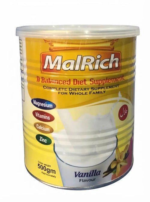 Malrich balanced diet supplement milk powder container for healthy weight gain