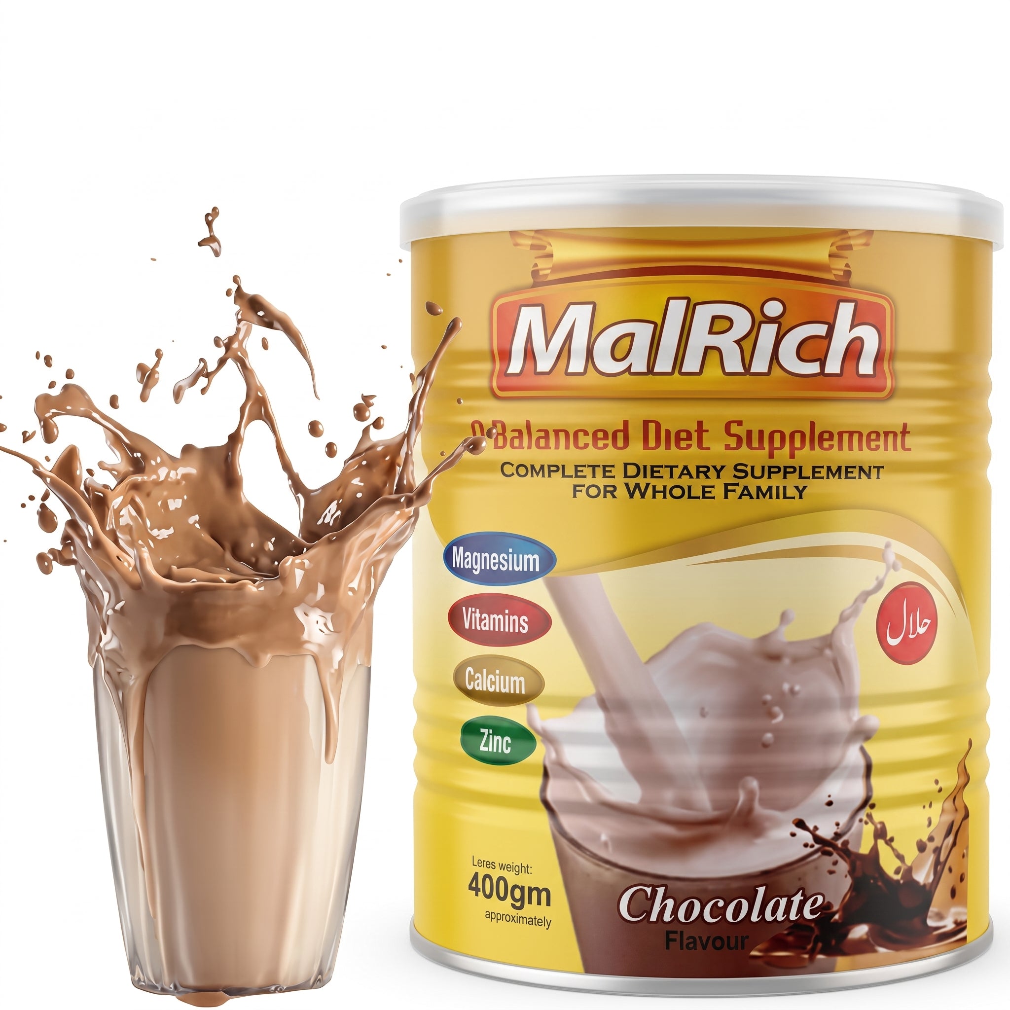 MalRich Milk Powder | Weight Gain Supplement